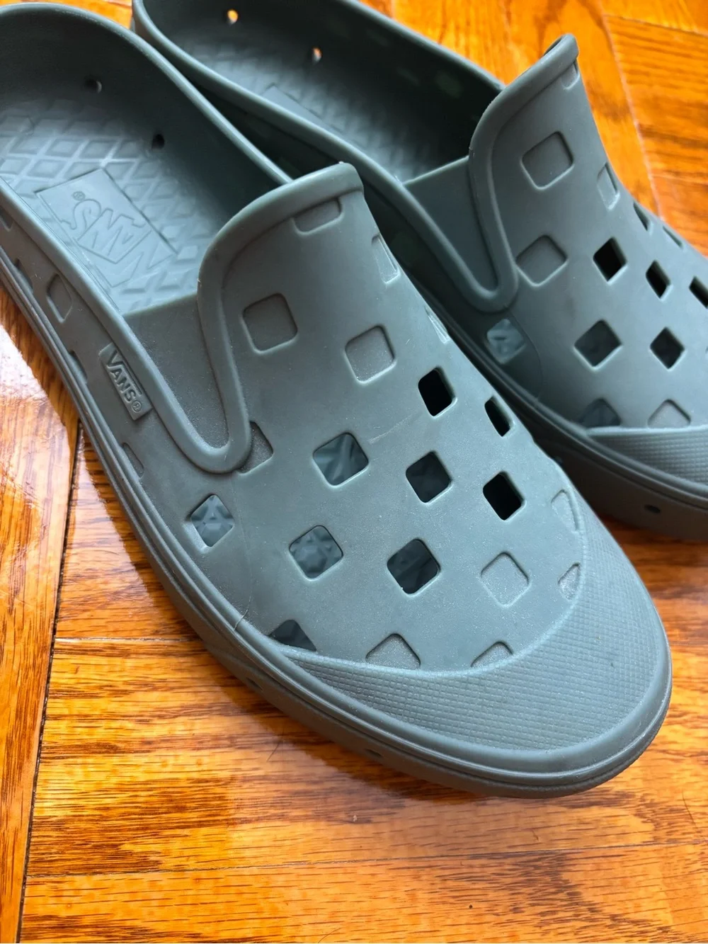 Vans Trek Slip-On Mule Clogs Olive Slate Green Men’s Size 10